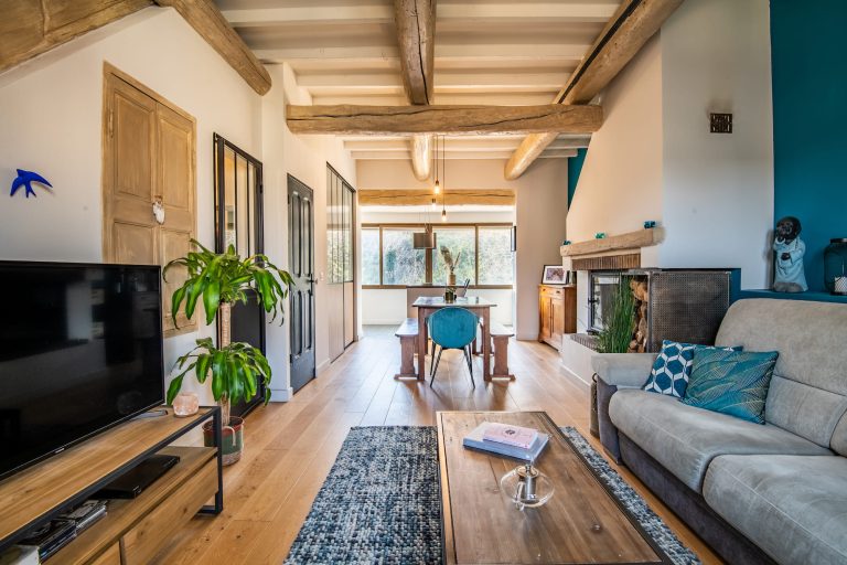 photographie immobilier salon