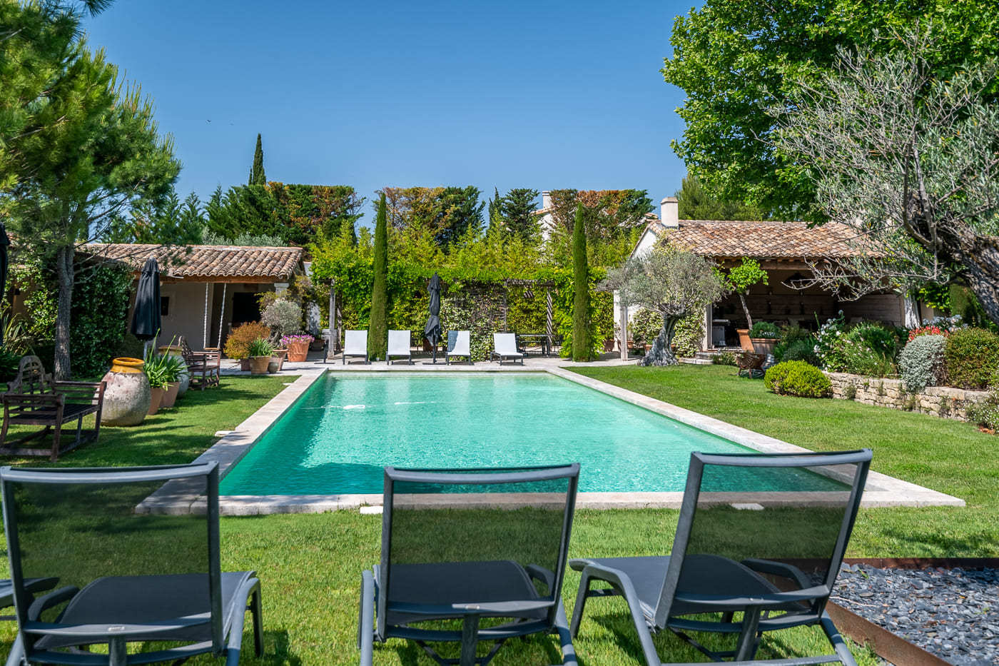 photographie de luxe piscine
